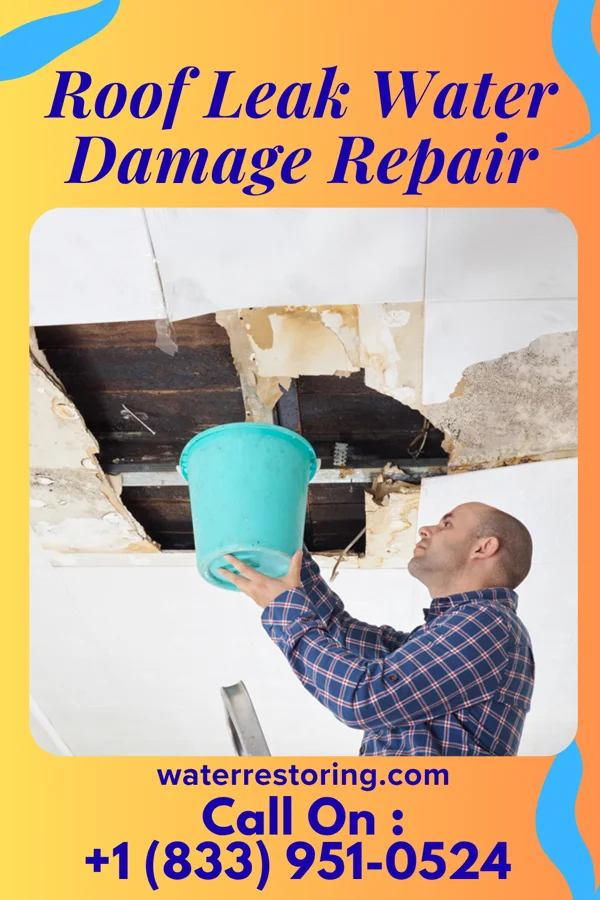 Roof Leak Water Damage Repair in Moraga, CA